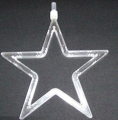 LED彩灯 点亮圣诞节，美化庭院的PVC塑料铜线RGB装饰艺术